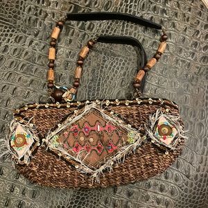 Mary Frances hand bag with original bag it was bought with